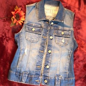 Rewash Vest Jean jacket